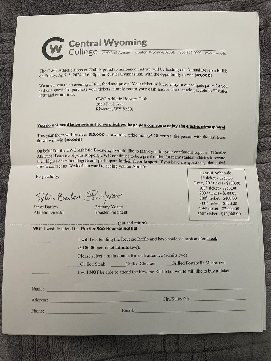 Hi Everyone, my team is fundraising the Rustler 500 right around the corner!! Each ticket is $100 for you to get a change to win $10000! Please donate!! (My coach will make me run each for for each ticket not sold!) please dm me if you are willing to donate!!🧡🏀 MORE INFO: