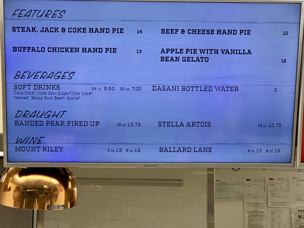 RickTulsie's tweet photo. Coming to the #Flames game this month???
Check out our test kitchen. Itโs #NewZealand pies on menu. Located on the west concourse. A #Yyc #Saddledome nice change AND delicious on a cold day.
#Pride #everyonecanplay #inclusion #lgbtq https://t.co/rS0vSllObZ