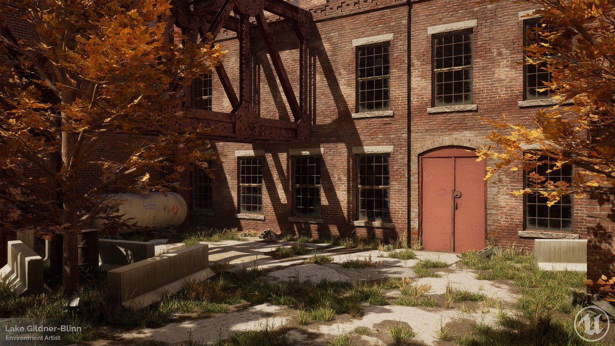 #PortfolioDay I’m Lake and I’m a new environment artist. 
I had a ton of fun last year learning secrets of the trade. <a href="/VertexSchool/">Vertex School</a>