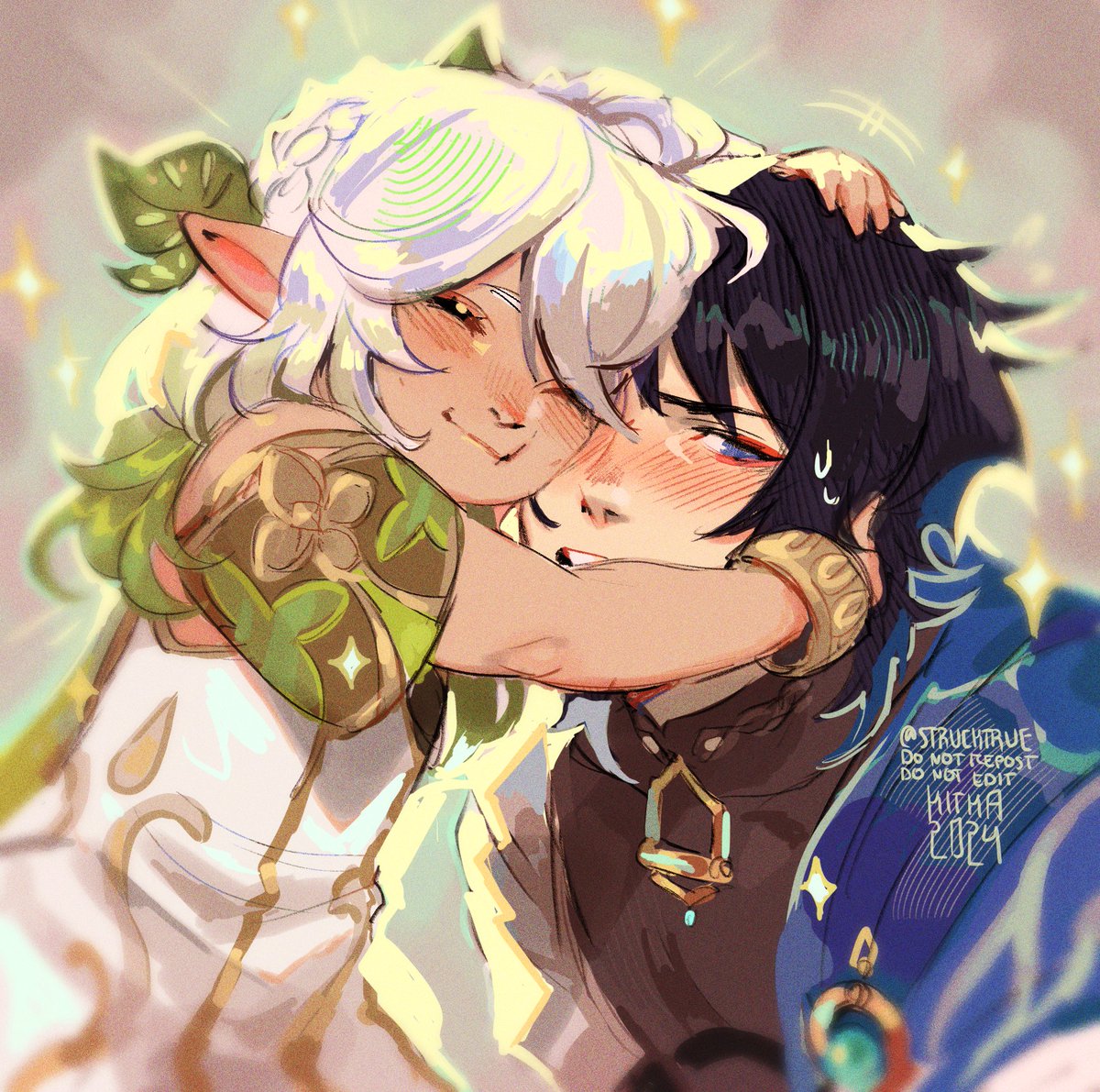 smallest mom in the world. very quick colors on a very old sketch
-
-
-
#Nahida #Wanderer #GenshinImpact #原神