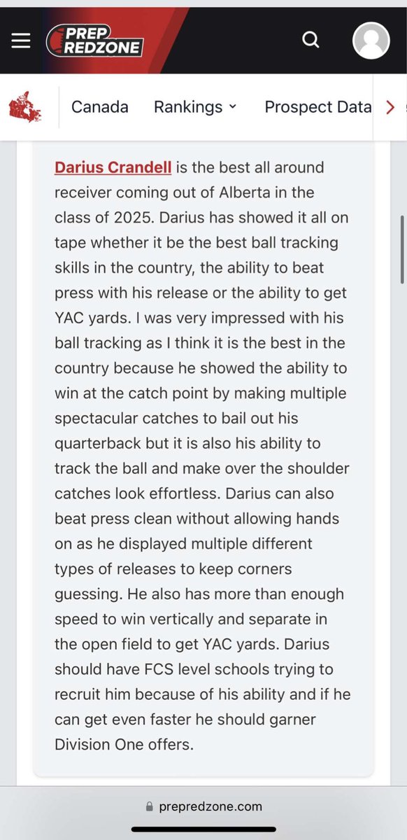 DariusCrandell's tweet photo. BIG thanks to @PrepRedzone and @cmacrae13 for the article!
@przcanada  
#DawgsUp 
@J_Laff https://t.co/WuptpKgp9h
