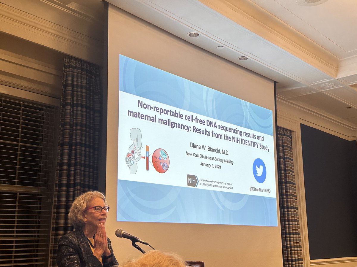 NY OB Society (@nyob_society) on Twitter photo We welcome <a href="/DianaBianchiMD/">Diana Bianchi</a> from #NICHD speak about cell free DNA results and maternal malignancy <a href="/NICHD_NIH/">NICHD News</a> <a href="/DrLynnSimpson/">Dr. Lynn Simpson</a> <a href="/cclareMDMPH/">Camille A. Clare MD MPH</a> <a href="/BPothuri/">Bhavana Pothuri</a> <a href="/leitaomd/">Mario M. Leitao, Jr</a> We welcome <a href="/DianaBianchiMD/">Diana Bianchi</a> from #NICHD speak about cell free DNA results and maternal malignancy <a href="/NICHD_NIH/">NICHD News</a> <a href="/DrLynnSimpson/">Dr. Lynn Simpson</a> <a href="/cclareMDMPH/">Camille A. Clare MD MPH</a> <a href="/BPothuri/">Bhavana Pothuri</a> <a href="/leitaomd/">Mario M. Leitao, Jr</a>