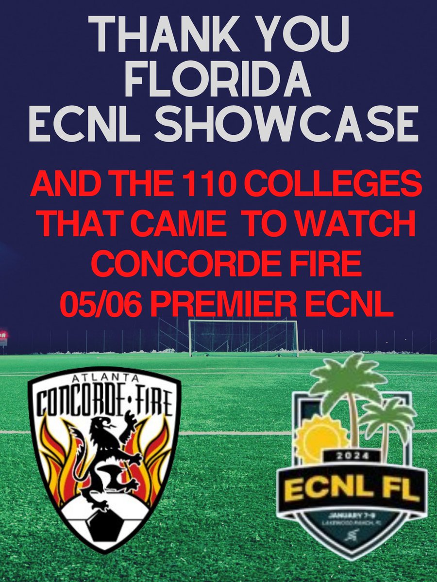 CF06PremierECNL's tweet photo. Great showcase Florida!
Strong showing in front of so many college coaches!
@ConcordeSoccer @ECNLgirls @ECNLSoutheast 
Day 1 
⚽️ 🅰️ Gabi Macer
⚽️ @AlliCraig17 
⚽️ Alexis Lugonzo
🅰️ @AdriannaGill62 
🅰️ Claire Walsh
Day 2
⚽️ Claire Walsh
🅰️ @AlliCraig17 
Day 3
⚽️Claire Walsh https://t.co/NmCctDGUBF