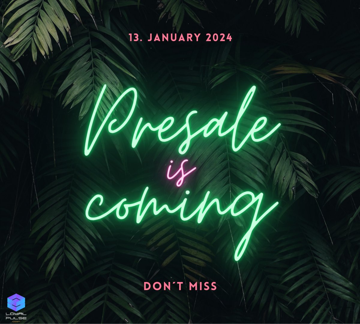 LoyalPulseCoin's tweet photo. Counting the hours...💥 Presale is coming...💰 Get ready...📈 https://t.co/FIvypr19pD