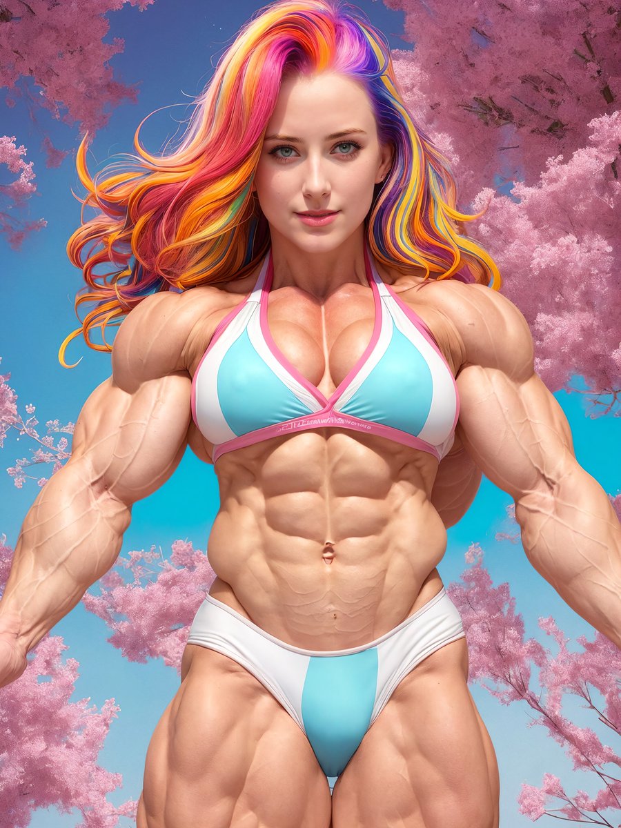 DevAiAntArtist's tweet photo. Check out my empowering art featuring strong women! Celebrating female muscle growth and inspiring body positivity. Join me in embracing strength and beauty! 💪💕🎨 #femalemuscle #muscleart #strongwomen #fitart #empoweredwomen #femalemusclegrowth #femalebody #femalegym https://t.co/zjOtuaKWTd