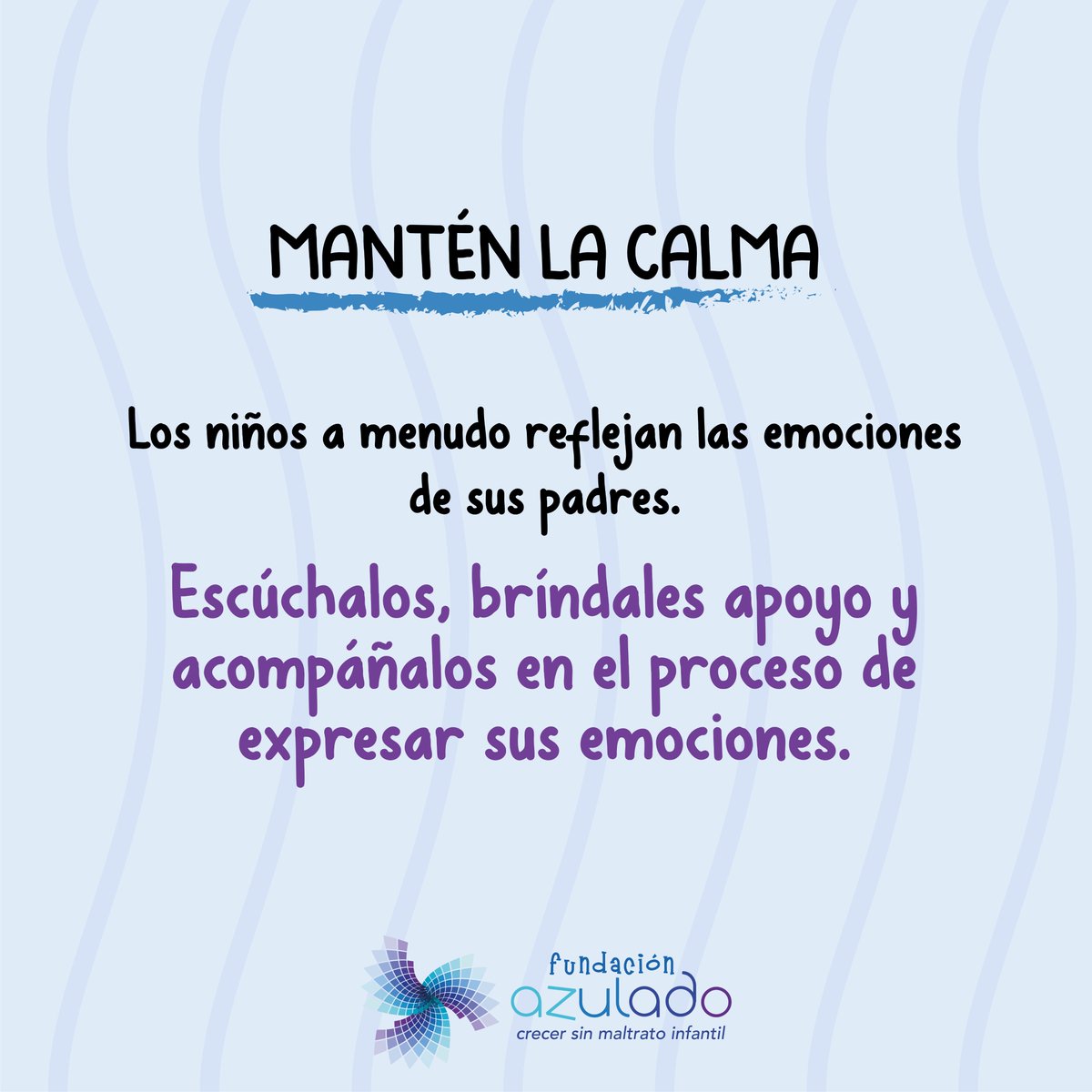 AzuladoEcuador's tweet photo. 📷 #GuíaParaPadres 
En tiempos difíciles, nuestros hijos pueden sentir miedo y preocupación debido a la violencia que nos rodea. ¡Pero como padres estamos aquí para ayudarles a superarlo juntos!  Aquí tienes algunos consejos:
#HijosSeguros #SuperandoElMiedo #Ecuador https://t.co/C9nUWEScTN