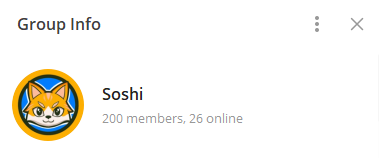 soshi_sol's tweet photo. WE HAVE 200 MEMBERS ON THE TELEGRAM KITTENS AND THIS IS JUST THE BEGINNING OF $SOSHI 🧡🧡🧡🧡🧡🧡🧡🧡🧡 https://t.co/gVFcNuIcYy