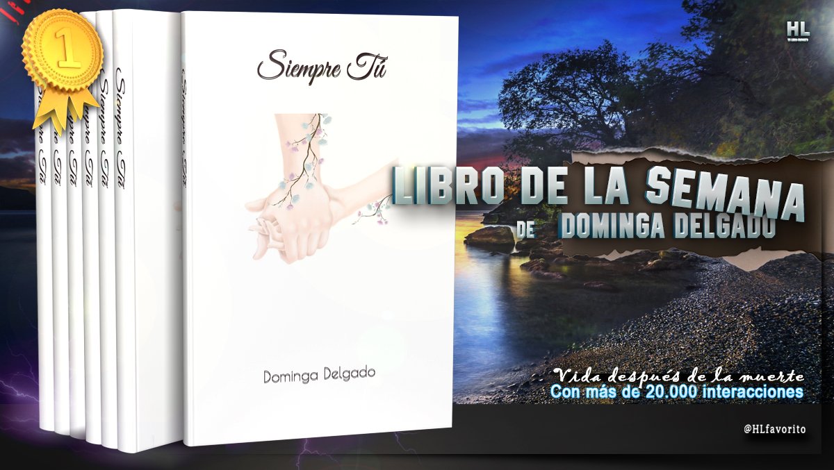 En "Siempre Tú (Amor Eterno N.º 2)," Dominga Delgado nos revela pactos de amor que desafían el tiempo y trascienden la muerte.
 
eBook: leer.la/B0994TK1GX
Papel: leer.la/B09919GZ84

#ÁmenseEternamente #PactosDeAmor #SiempreTúLibro <a href="/DomingaDelgad11/">Dominga Delgado</a>