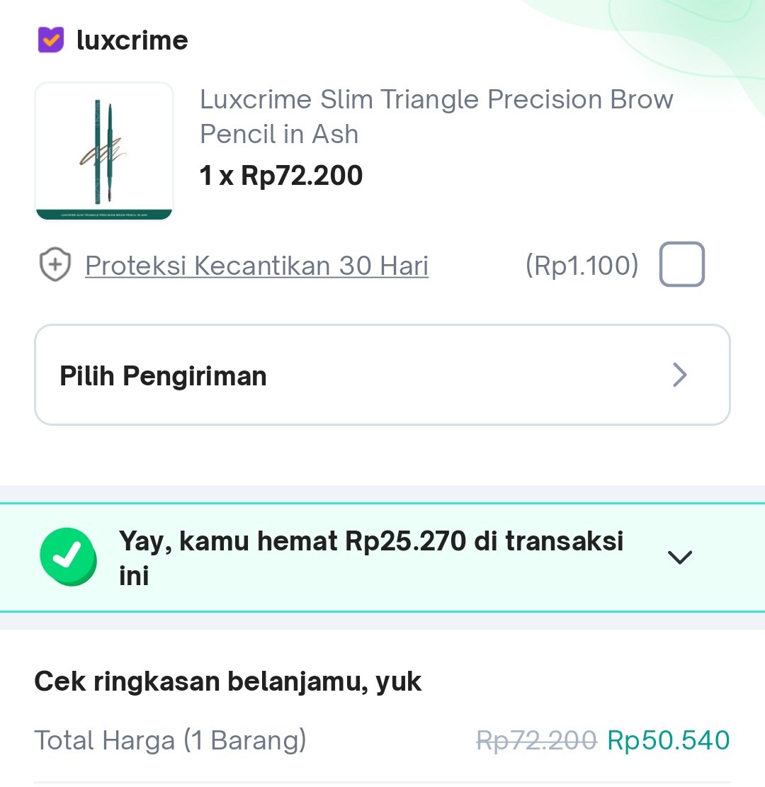 Flash sale! Diskon luxcrime brow pencil

tokopedia.link/zbJ4WviUQAb