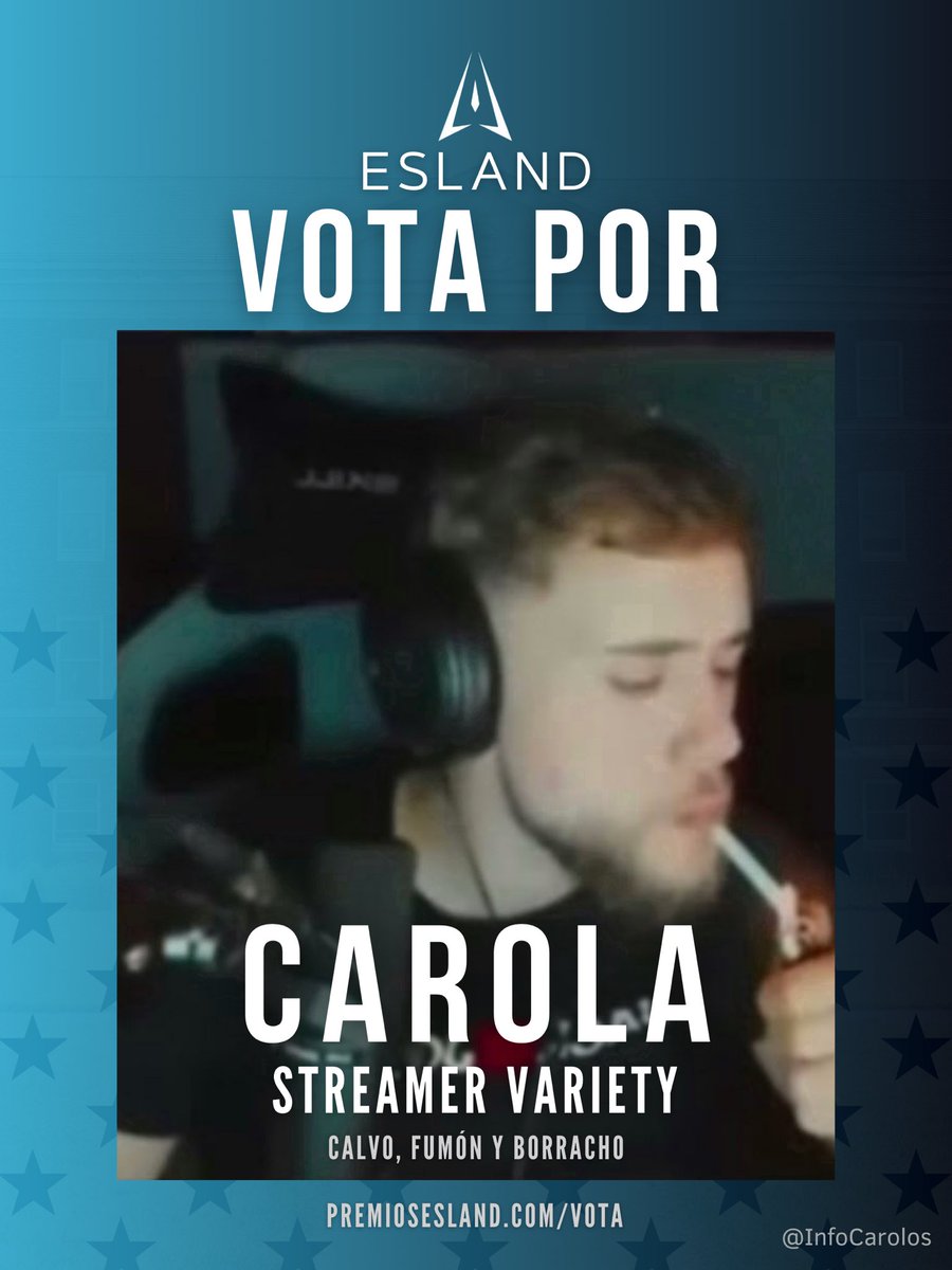 InfoCarolos's tweet photo. Como todos ya saben, Carola está nominado a “Mejor Variety Streamer”, hemos sido testigos de cómo a lo largo del año Carola ha innovado con cada juego.

¡Por la risas, por los sustos y por cada momentazos vividos con él, es nuestro momento para mostrarle nuestro cariño y apoyo! https://t.co/hqmVJvt76l