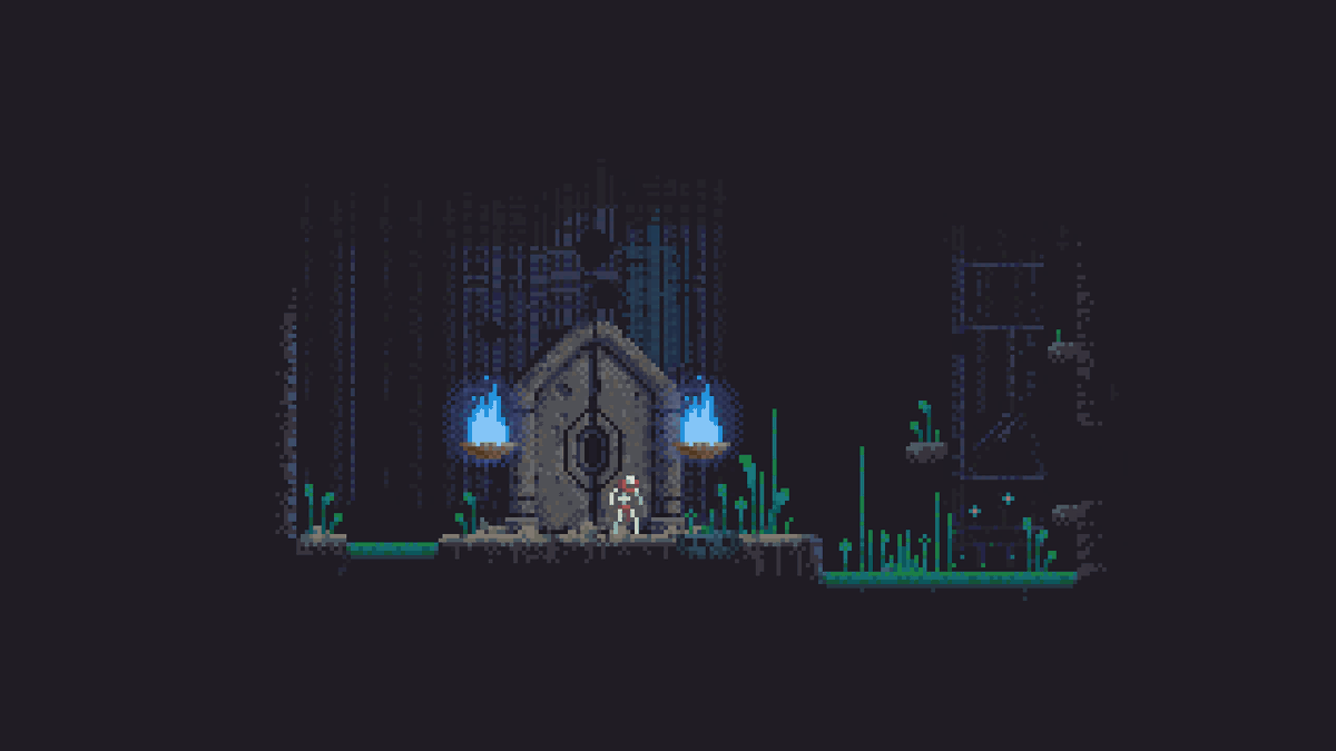 Backterria's tweet photo. Hello #PortfolioDay 
I'm backterria from Athens, Greece! I create tutorials, assets and games all in glorious #pixelart https://t.co/mwuUyeiowW