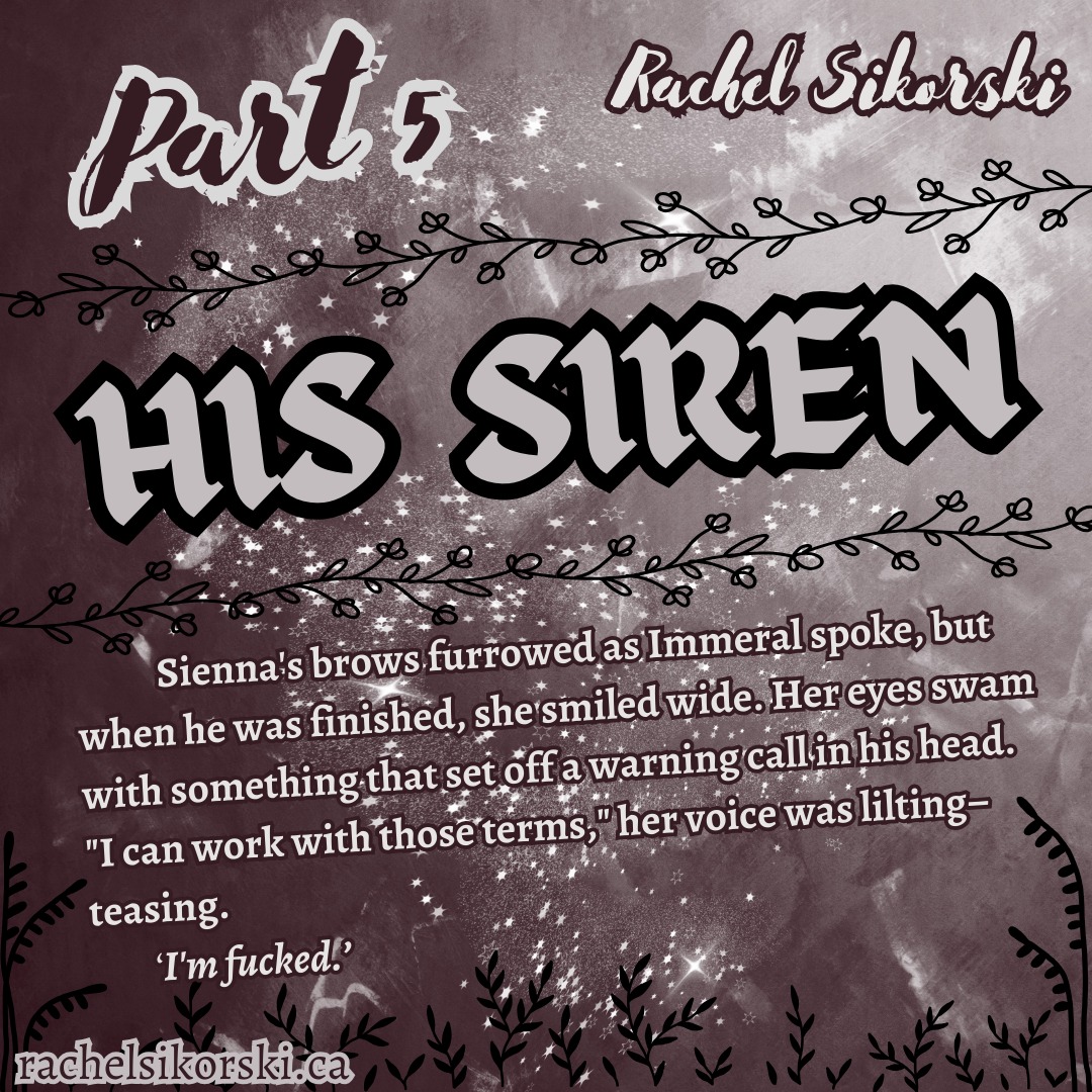 Part 5 of 'His Siren' is now up!
authorrachelsikorski.com/blog/jan-7-sho…
#fantasy #amwriting
#fantasywriting
#authorcommunity #fantasybook
#amwritingfantasy #writing #authorsoftwitter
#amwritingfiction #blogpost #Blog #shortstory
#fantasyhorror #flashfic #shortstorywriter
#fantasyflashfiction