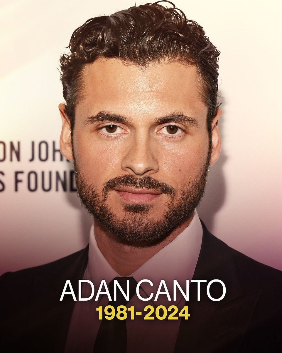 😲 this beautiful talented creature has left the Earth. Rest in peace Adan Canto star of Designated Survivor, Yhe Cleaning Lady and so much more, has died at the age of 42 of cancer. Deepest condolences to his family and friends.