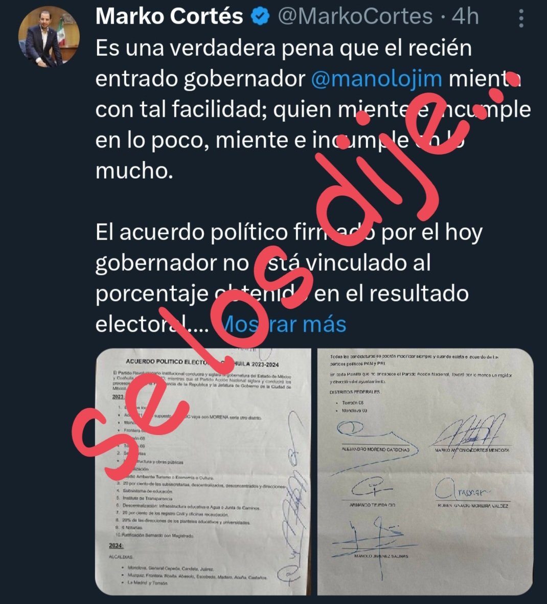 RodolfoWalss's tweet photo. No se quieran hacer los sorprendidos, (por no decir pende@$%)...claramente SE LOS DIJE https://t.co/9CNW9kyOJQ