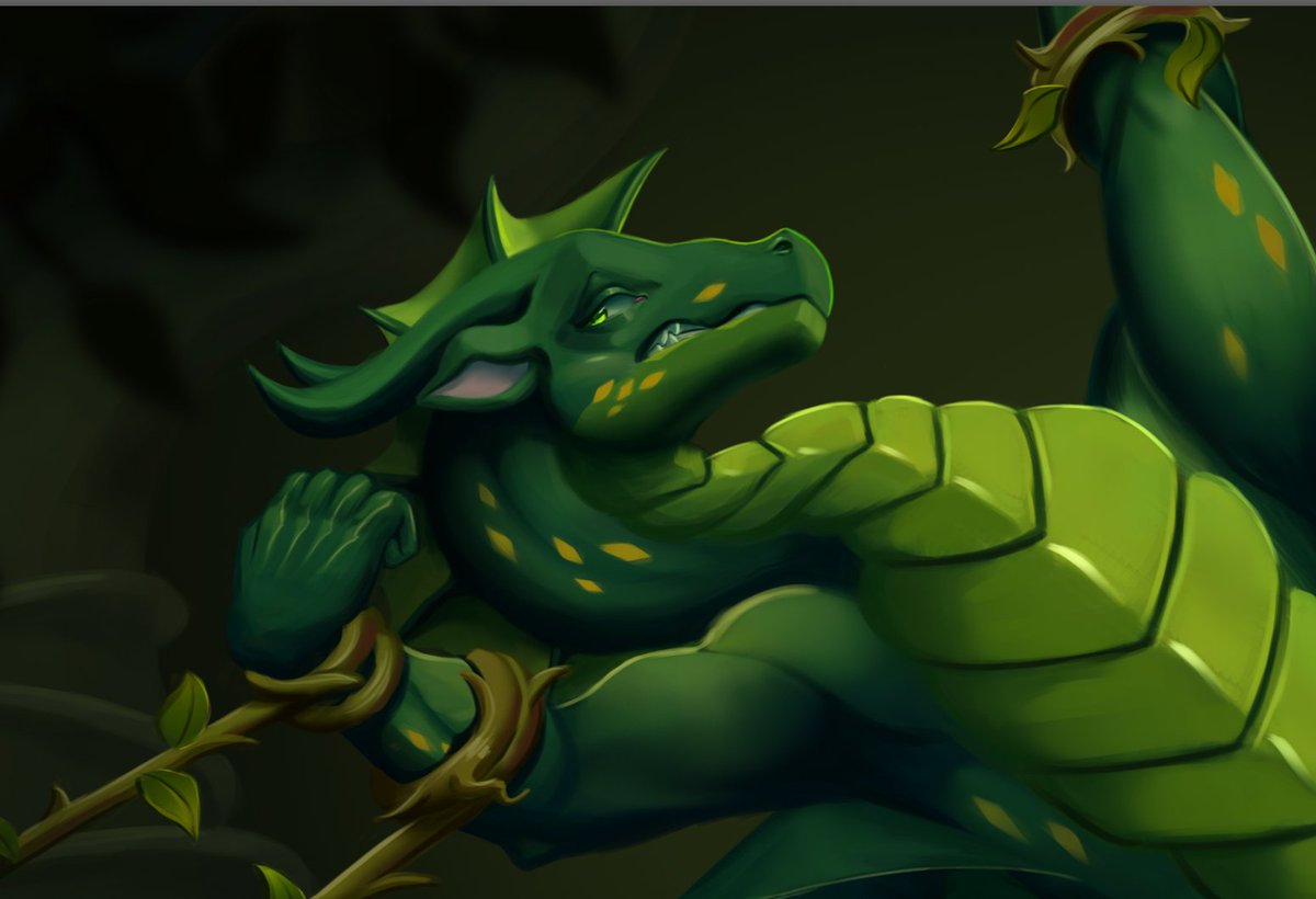 DioBran06779792's tweet photo. a small part of the drawing from sundew) #ropes #vines #Sundew #wingsoffire #wof #dragon #dragons #furry #furryart #Jungle #Leafwings https://t.co/jKGgGsVO8N