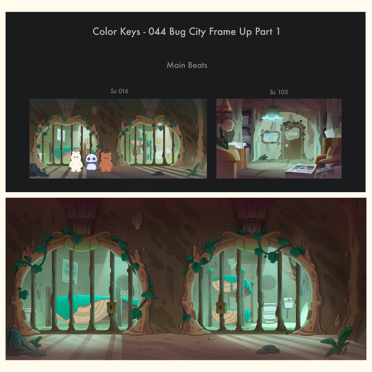 Hello! I’ll be wrapping up on We Baby Bears next week, and am looking for BG Paint/Color Design work! Available for full-time/freelance remote work starting in February, union preferred ✨

🌟 ashley-odell.com
🌟 ashleyodellart@gmail.com

Thanks for looking!
#PortfolioDay