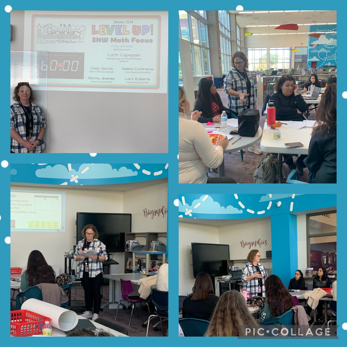 So proud of Mrs. Culpepper for taking risks to co-present the 3NW Math Focus with me. Thank you for your commitment and dedication to supporting our mathematicians. <a href="/PISDESMath/">PISD Elementary Mathematics</a> #pisdmathchat <a href="/DaumasConnie/">Connie Daumas</a> #PomeroyES