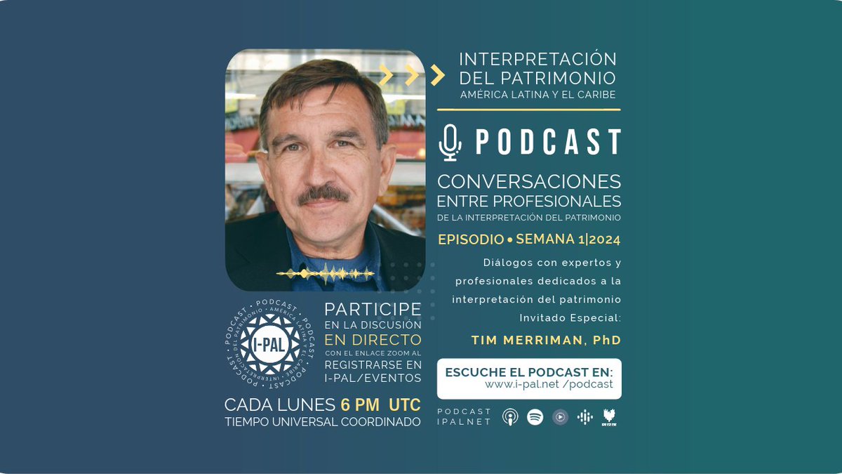 Ya está al aire el Episodio 1 del #podcast de este año 2024: La entrevista con el Dr. Tim Merriman con subtítulos en Español, Frances y Portugues. Solo activar el CC y los subtítulos en youtu.be/EwZsThjO7zk?si… e IPALNET en las apps para podcast - Deeze, Spotify...