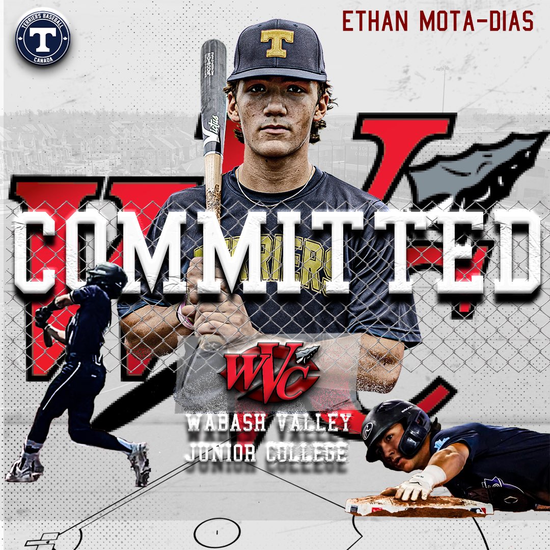 Turn back Tuesday Commitment . Congratulations @EthanMotaDias4 on your commitment to @WVCBaseball ! . The @terrierteams coaches and organization are proud of you! 💙💛 #baseball #commitment #wabash #valley