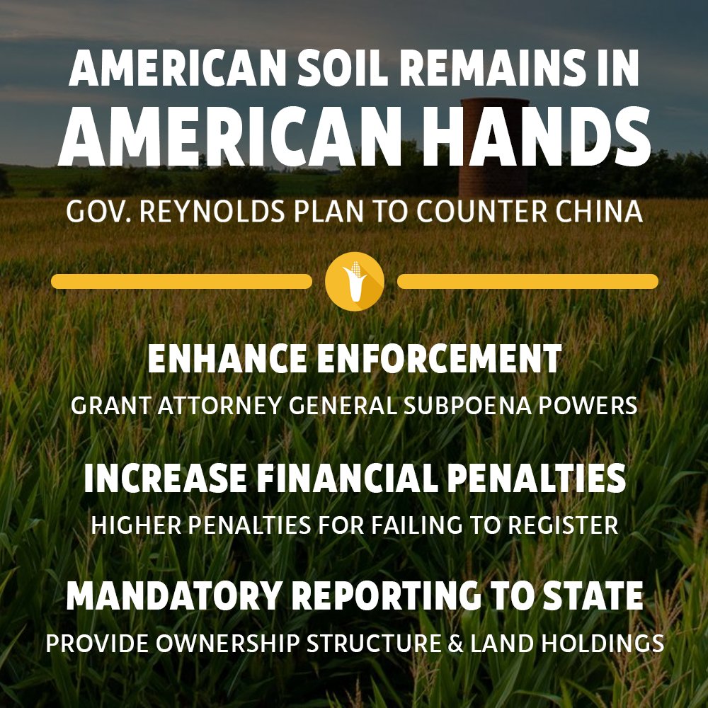 Let’s keep American farmland in American hands!