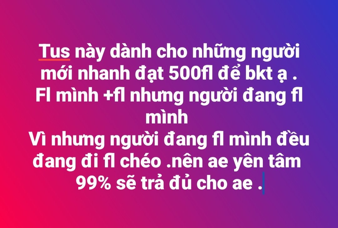 mọi người fl mình mình fl lại nha 
#cheouytin 
#CheoX #cheotwitter #fl
