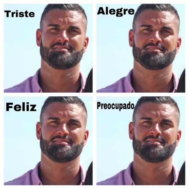 No lo está pasando bien por las caras que tiene
las caras:
 #LaIslaDeLasTentaciones1
