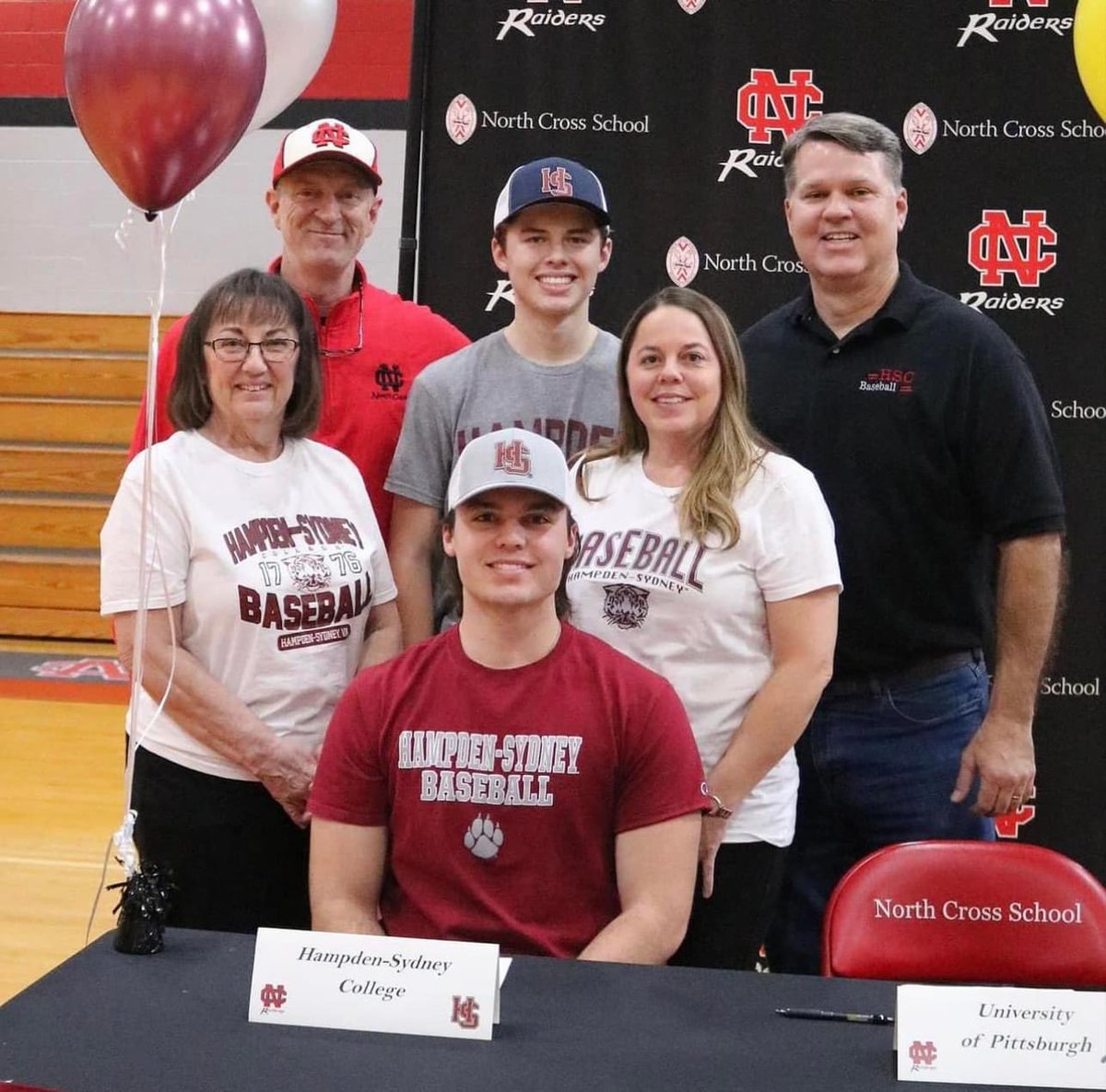 a_baseball34's tweet photo. Signing day was great. Thank you friends and family for being there. Thank you Coach Lawrence for the kind words and Ms. Schaffer for the great bio. https://t.co/v5tqde4lg3 https://t.co/BhFn4b1zUi
