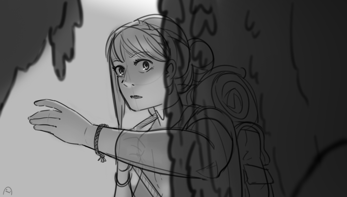 marshyart's tweet photo. Hi #portfolioday! I'm Sarah and I love telling stories with animation and illustration. I'm available for storyboarding and background paint work, and I'm making my own short film and comic. I'm a sucker for fantasy and adventure! 🧙‍♂️✨ https://t.co/1nRGKeWI4u