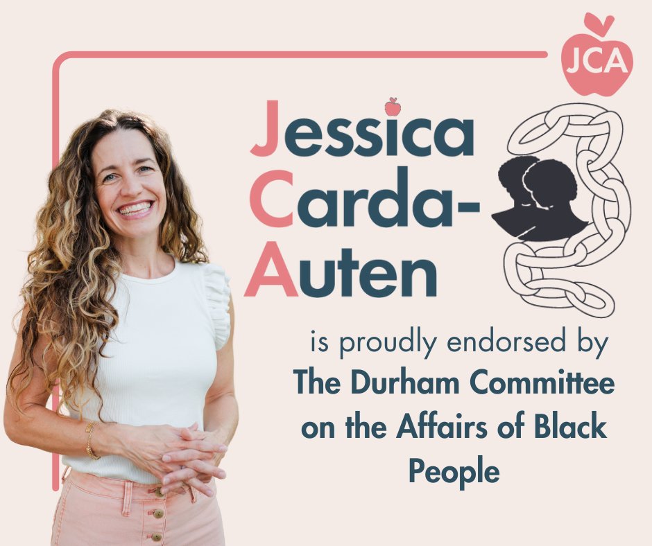 I'm so grateful to have the support of the <a href="/DCABP_35/">Durham Committee on the Affairs of Black People</a>. Their legacy and continued advocacy for the Black community in Durham is admirable, and I truly appreciate this endorsement.
