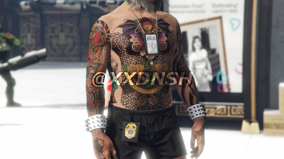 xxdnsh's tweet photo. 2x stacked tattoos service is available for PS4 &amp; PS5 ver ‼️ DM to purchase. RT appreciated ♻️🙏🏽 https://t.co/Cf9tKDCYC7