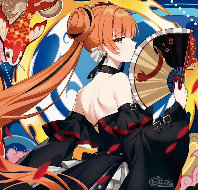 #PortfolioDay  Hi HiI'm Jaci, I'm one of those artists that does a lot of fanart of that one specific game/anime and rarely draws their Ocs.
