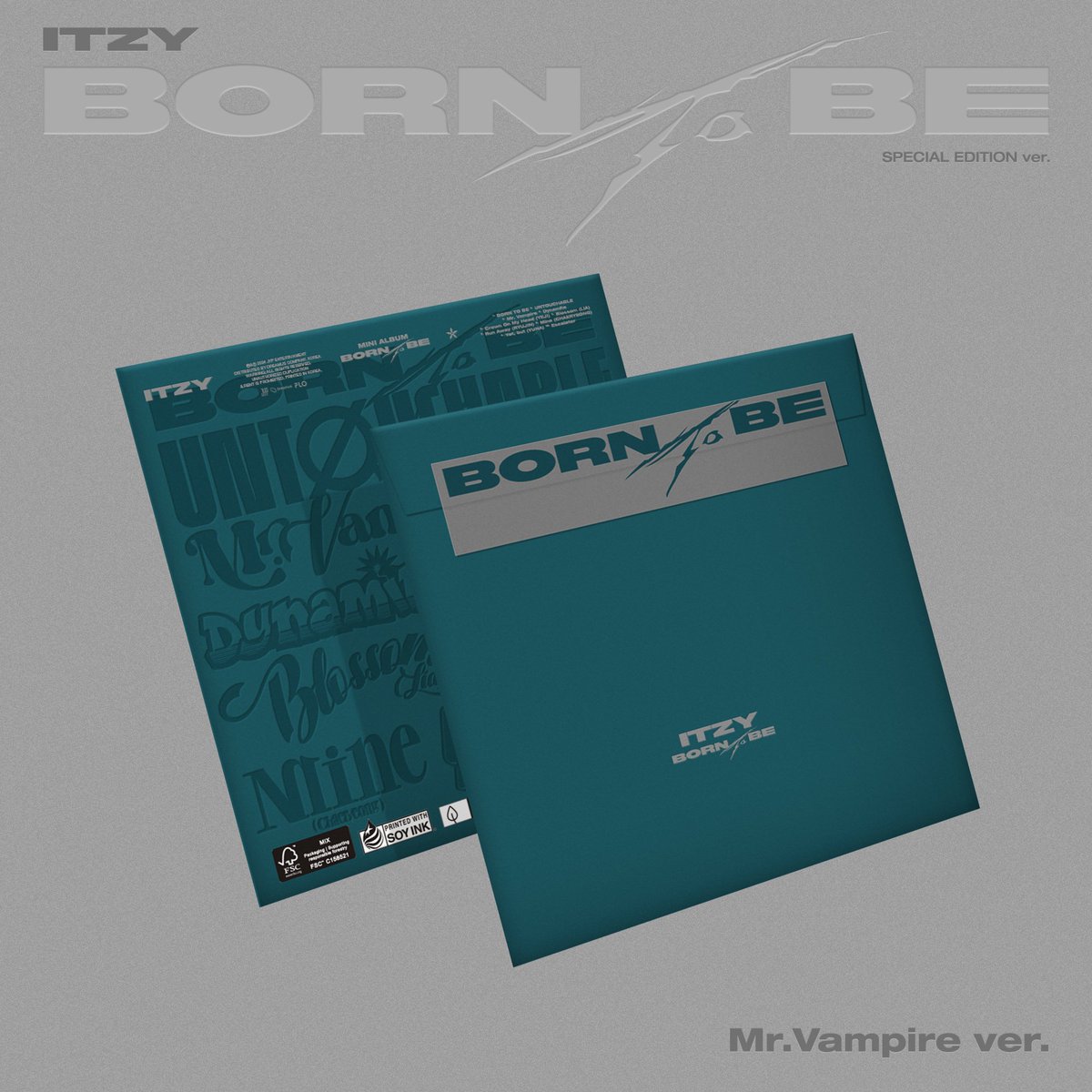 ITZYofficial's tweet image. ITZY &amp;lt;BORN TO BE&amp;gt; SPECIAL EDITION (Mr. Vampire Ver.)
ALBUM PREVIEW

📌 RELEASE 2024.01.15 MON

#ITZY #MIDZY @ITZYofficial
#ITZY_BORNTOBE
#ITZY_UNTOUCHABLE
#ITZY_MrVampire