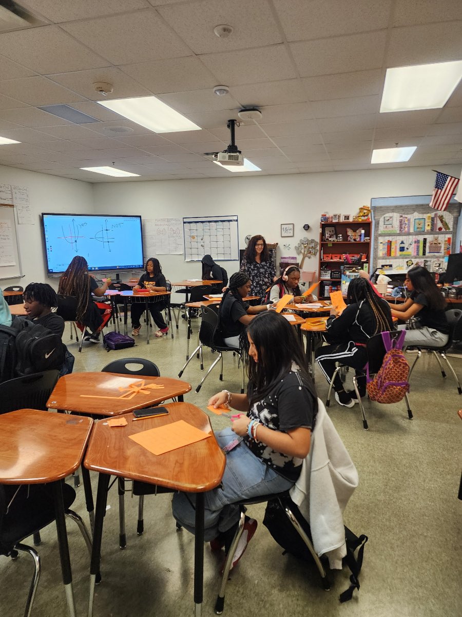 JoshDNation's tweet photo. Today we had over 70 falcons stay for Algebra 1 tutorials!! Love to see kids taking control of their education! #gettingbetter @Davis9_AISD @AldineISD #algebrateam https://t.co/DTjL1cDFgk