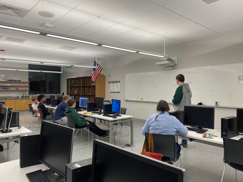 team4909's tweet photo. Lights, Camera, STEAM! Build Season has officially started, and we are making progress in the prototyping phase!
#omgrobots #nefirst #wearene #robotics #first #frc #crescendo #buildseason https://t.co/tQAfCCiPc6