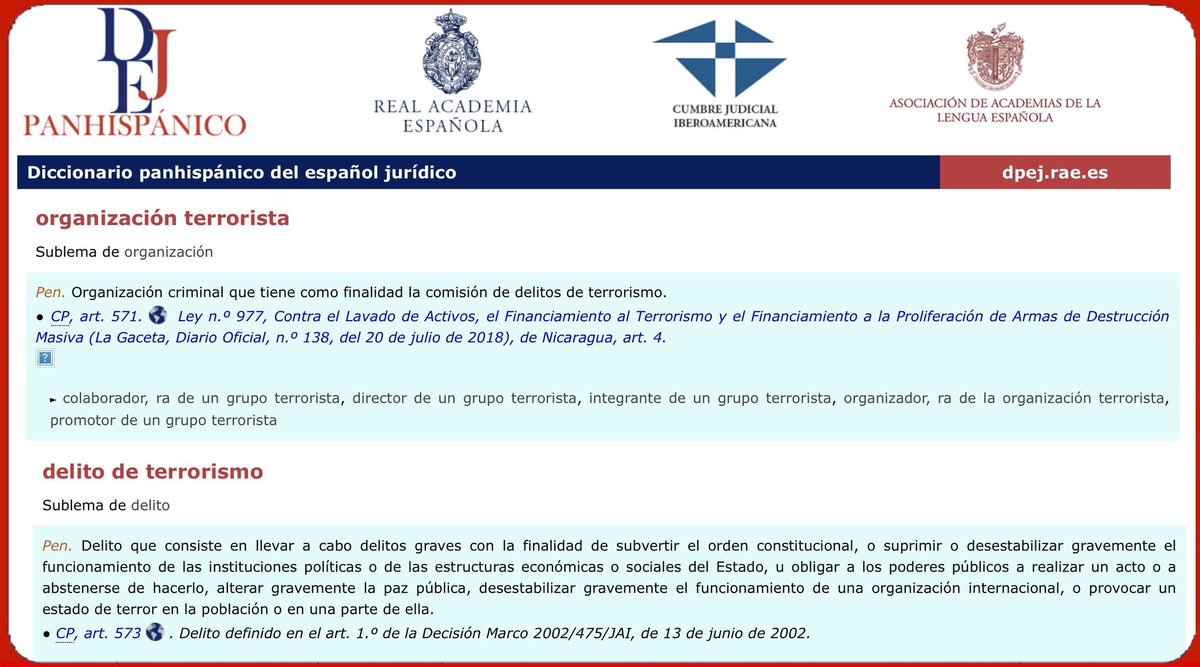 jorivice's tweet photo. La definición como organizaciones terroristas, es correcta https://t.co/vcfbLVfcfS