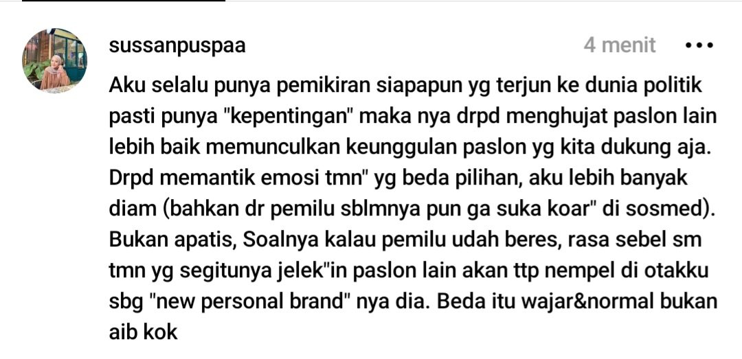 Ah sudahlah mungkin aku yg terlalu plegmatis~