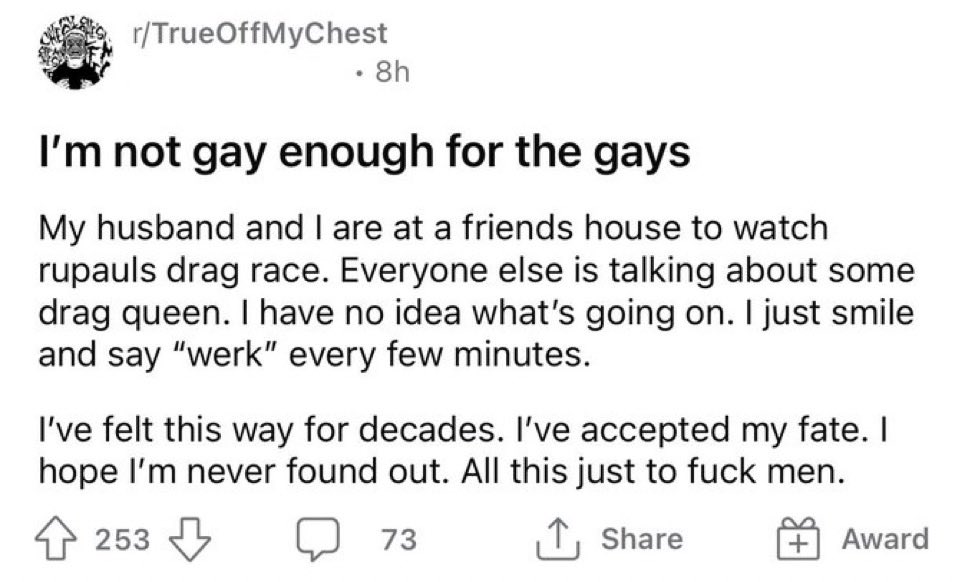 This was so brave