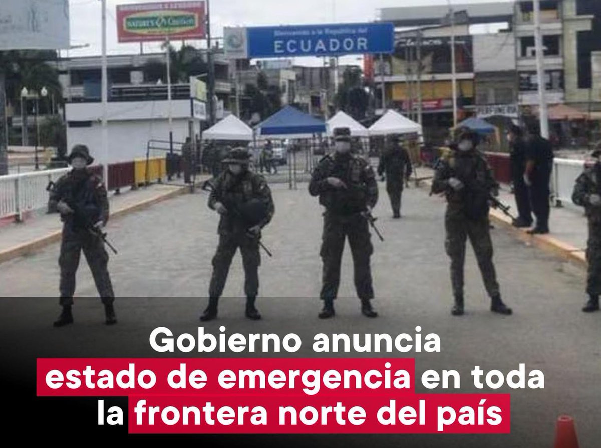 Tras crisis en #Ecuador, gobierno peruano anuncia #estado de #emergencia en toda la #frontera del #norte del país.