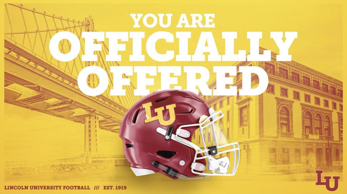 After a great conversation with <a href="/sando5656/">John Sandoval</a> I am Blessed to have received A(n) offer from Lincoln University