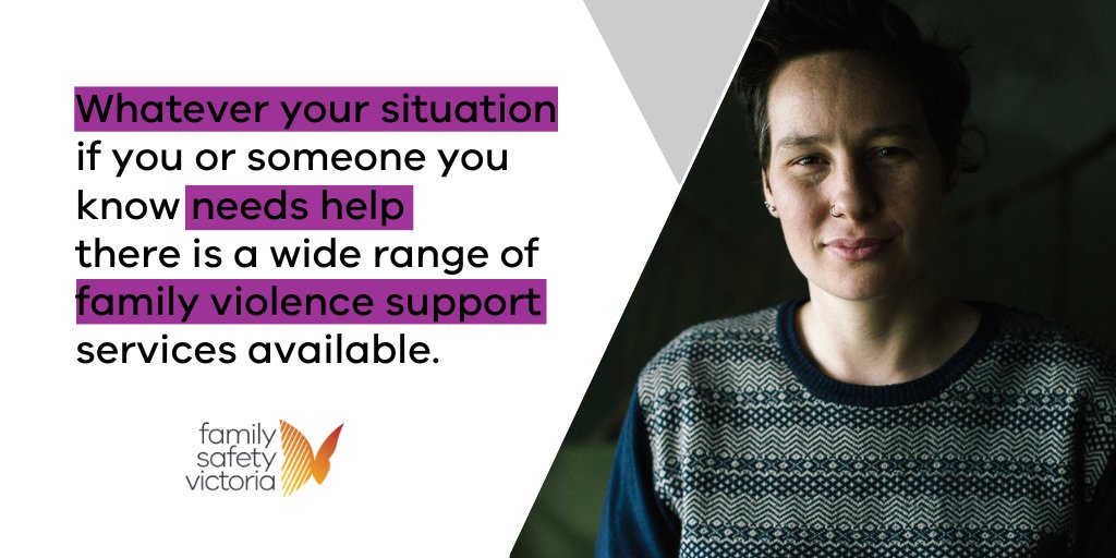 Family violence can be experienced by anyone, regardless of their diversity, including differences around sex and/or gender identity and sexuality. For statewide family violence support services to help you or someone you know, go to bit.ly/3jFv6dm