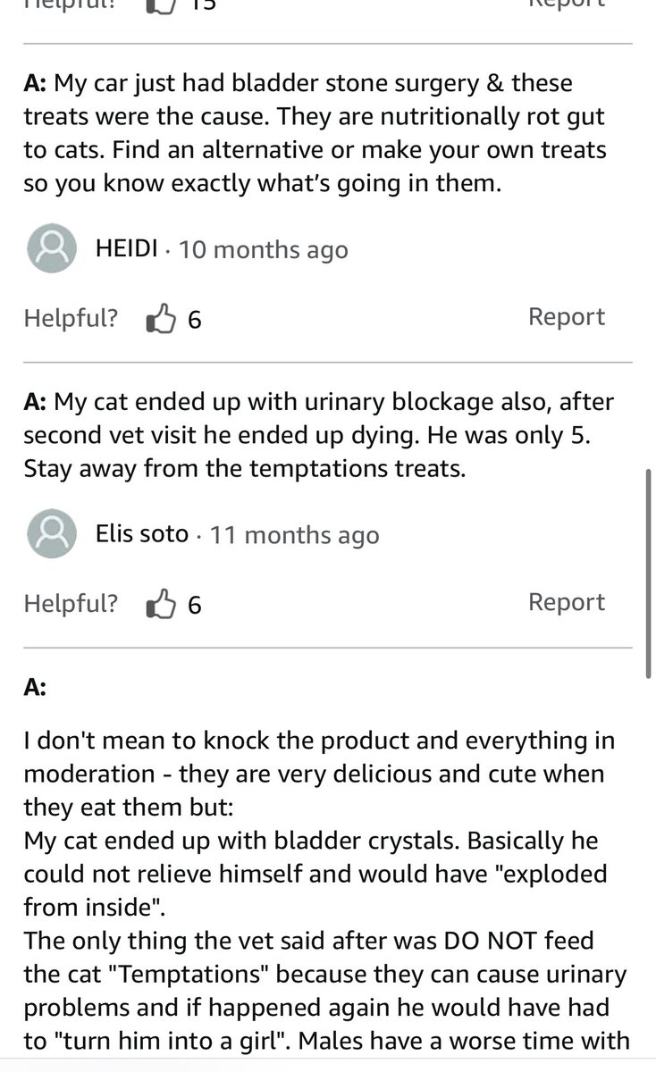 astrology_witch's tweet photo. 🚨CAT OWNERS!! my cat has been in and out of the vet for weeks now from urinary issues. this time, he had to have a blockage removed and stayed overnight with a catheter. after doing some research, seems like our story isn’t unique…his favorite treats are the crunchy Temptations https://t.co/Gjw5nbDxWm