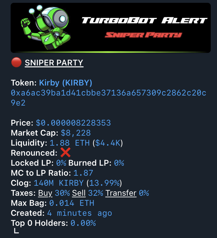 Turbo Bot $TURBO tweet media
