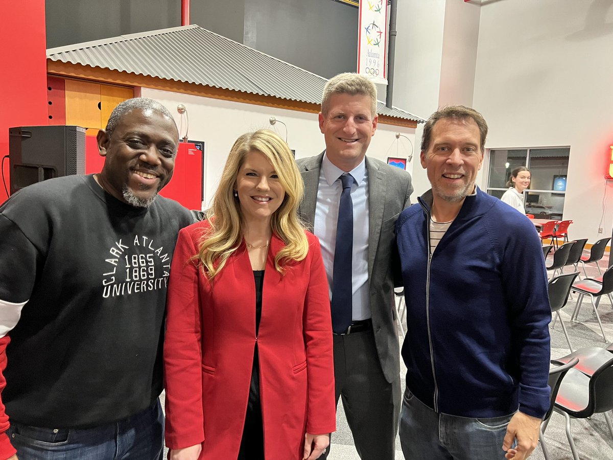 bluestein's tweet photo. Thrilled to join the @ATLtrackclub board with these fine folks and a few other new members. See you at the next race! https://t.co/6BaA5xUT8l