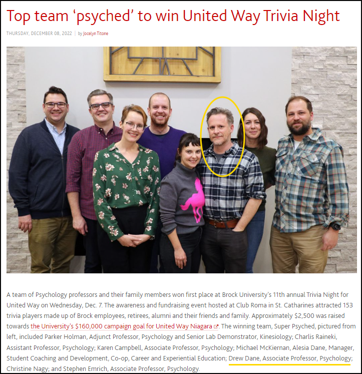 Epididymitis_'s tweet photo. @PhotoHold @McMasterU @katesmacpsych @UofTPsych @CPOntario •🏃
1/2 🟡Andrew Dane🟡United Way at Club 🇮🇹 Roma

•Research Laundering:
Instructor, seminar, researcher, mentor, tech advisor

•💼Declaratory Relief: Acknowledgement illegal activities; Injunction halt

•💼Class Action: Breach of contract, Negligence, Fraud, Academic freedom https://t.co/X2b0BlQrpg