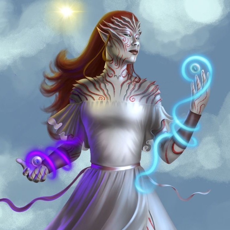 Hi! It's #PortfolioDay my name is Laurys, Venezuelan artists and i made cosmere art most of the time ✨️