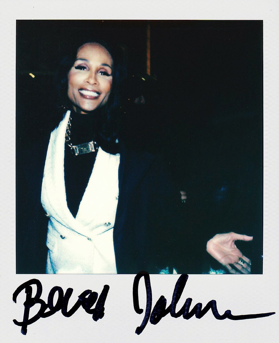 Beverly Johnson promoting her one-woman show “In Vogue” in New York, NY. January 2024. #beverlyjohnson @BeverlyJohnson1