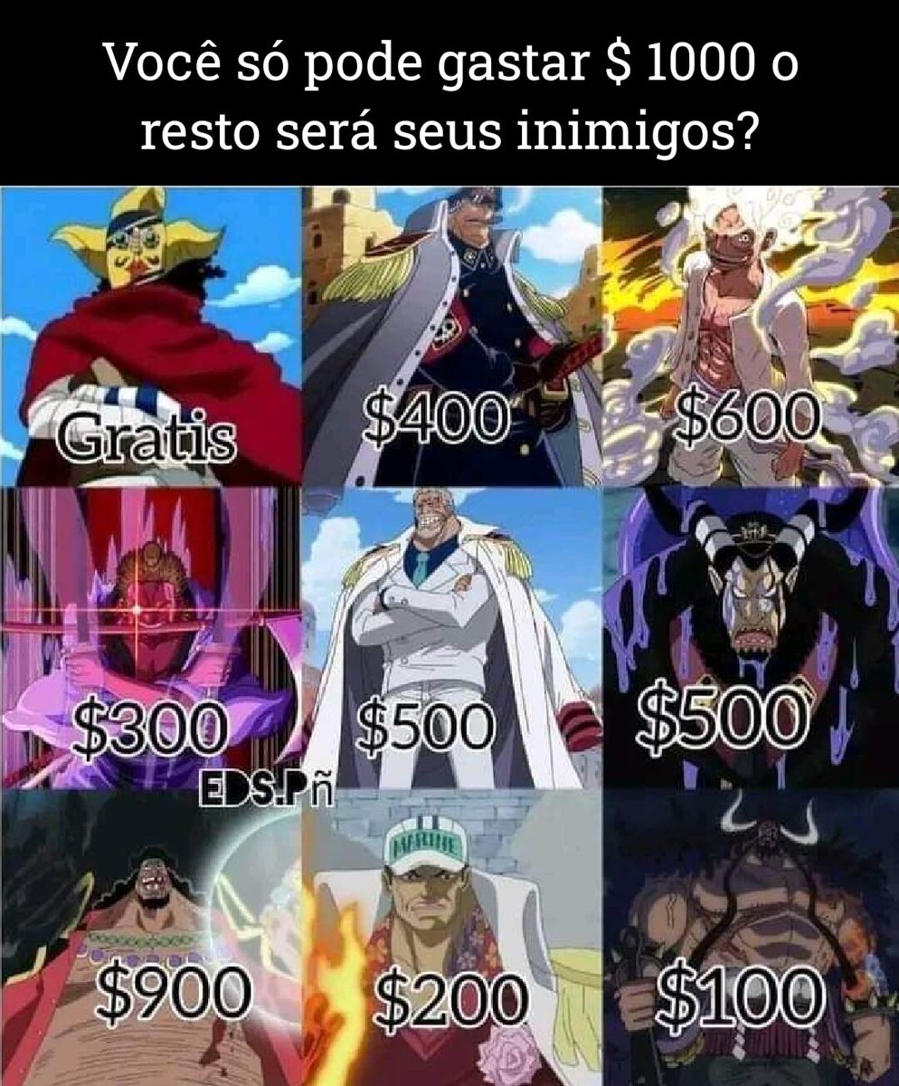 KGStudio3's tweet image. 🚨One Piece: Façam suas escolhas.