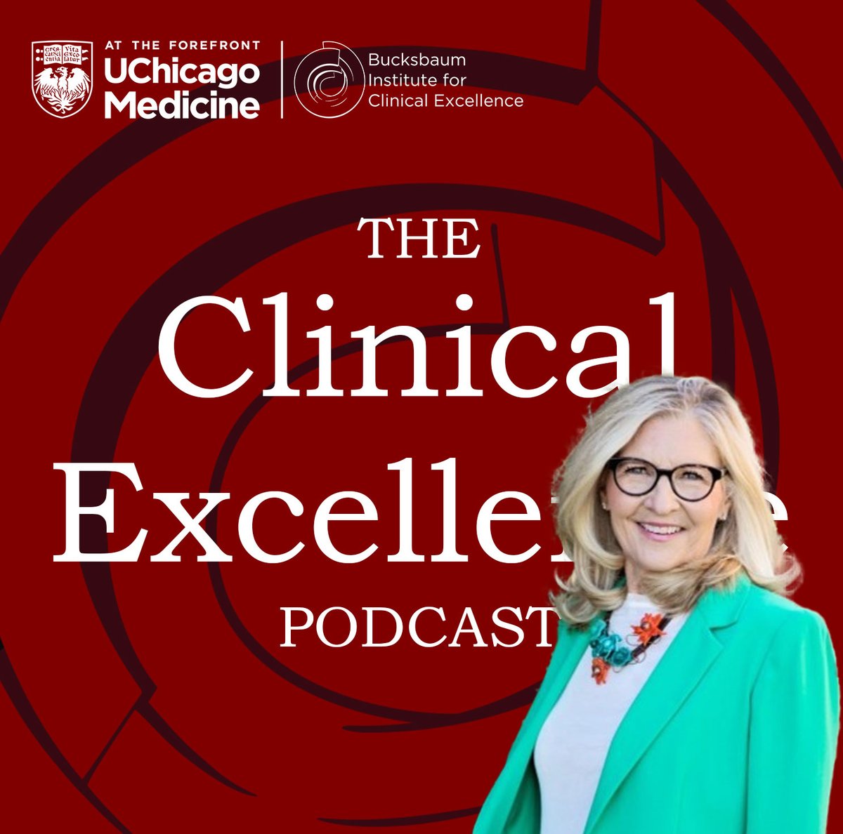Released today: Join Dr. @adamcifu and Diane Rogers, CEO of @contagiouschang, discuss physician coaching to improve clinical relationships on the Clinical Excellence Podcast! bucksbauminstitute.uchicago.edu/programming/cl… #MedTwitter #podcasts #clinicalexcellence