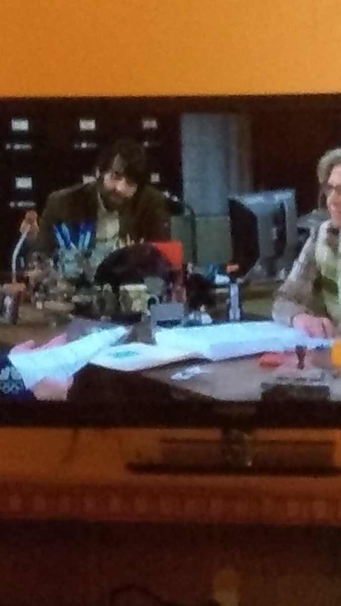 Okay! #NightCourt is on NOW on the east coast on <a href="/nbc/">NBC Entertainment</a> with me and the wonderful ⁦<a href="/JackieHoffman16/">Jackie Hoffman</a>⁩ ! This picture from my father confirms it!