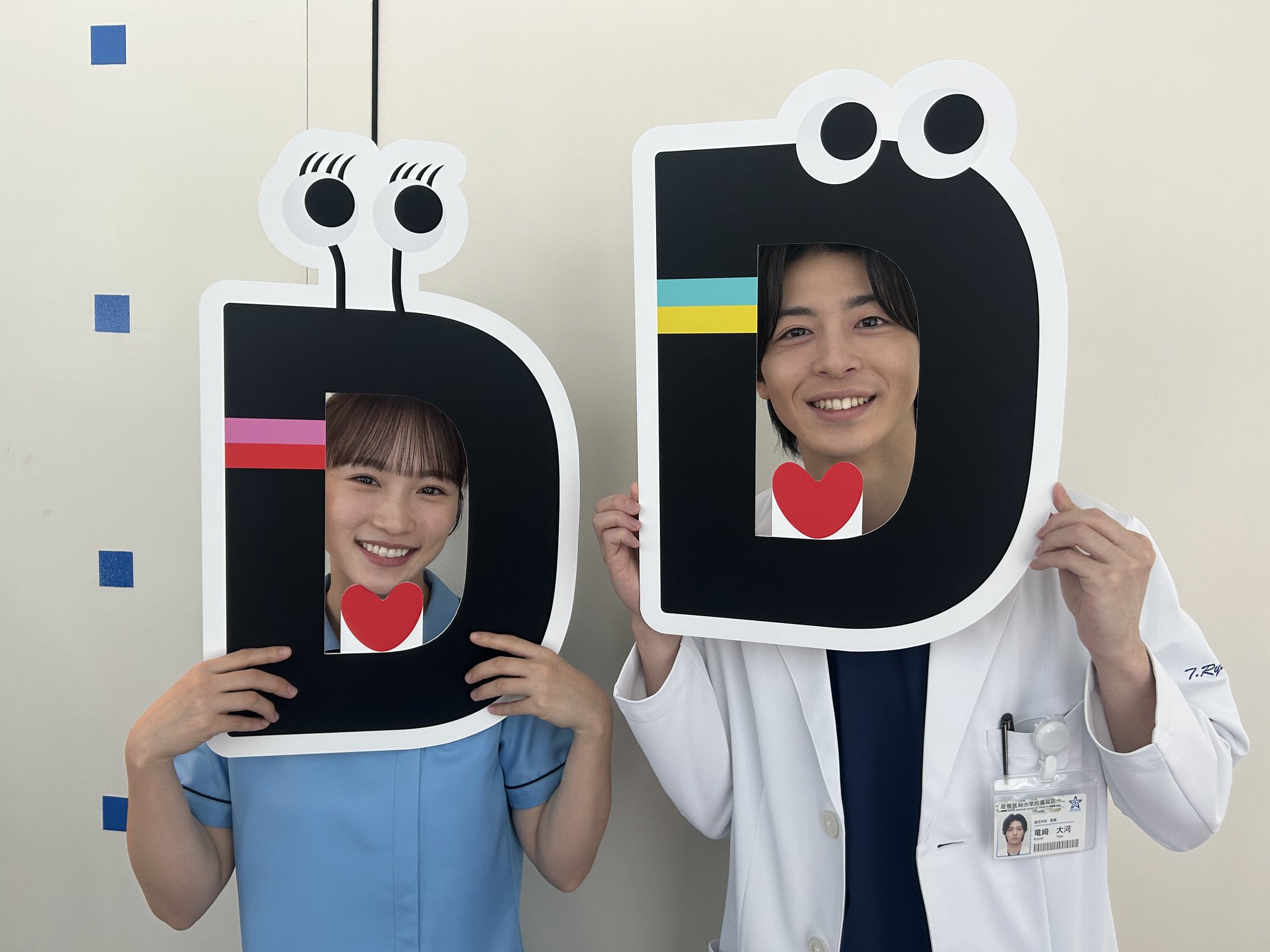 川栄李奈等身大パネル DayDay.【日テレ公式】 en X: 